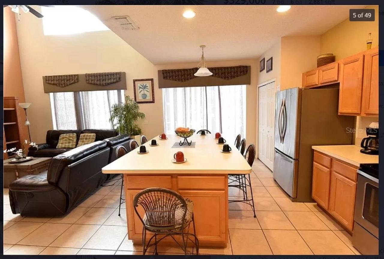 7 Bedroom, 6 Bath And Pool Near Disney In Emerald Island 4 King Master Suites Kissimmee Buitenkant foto