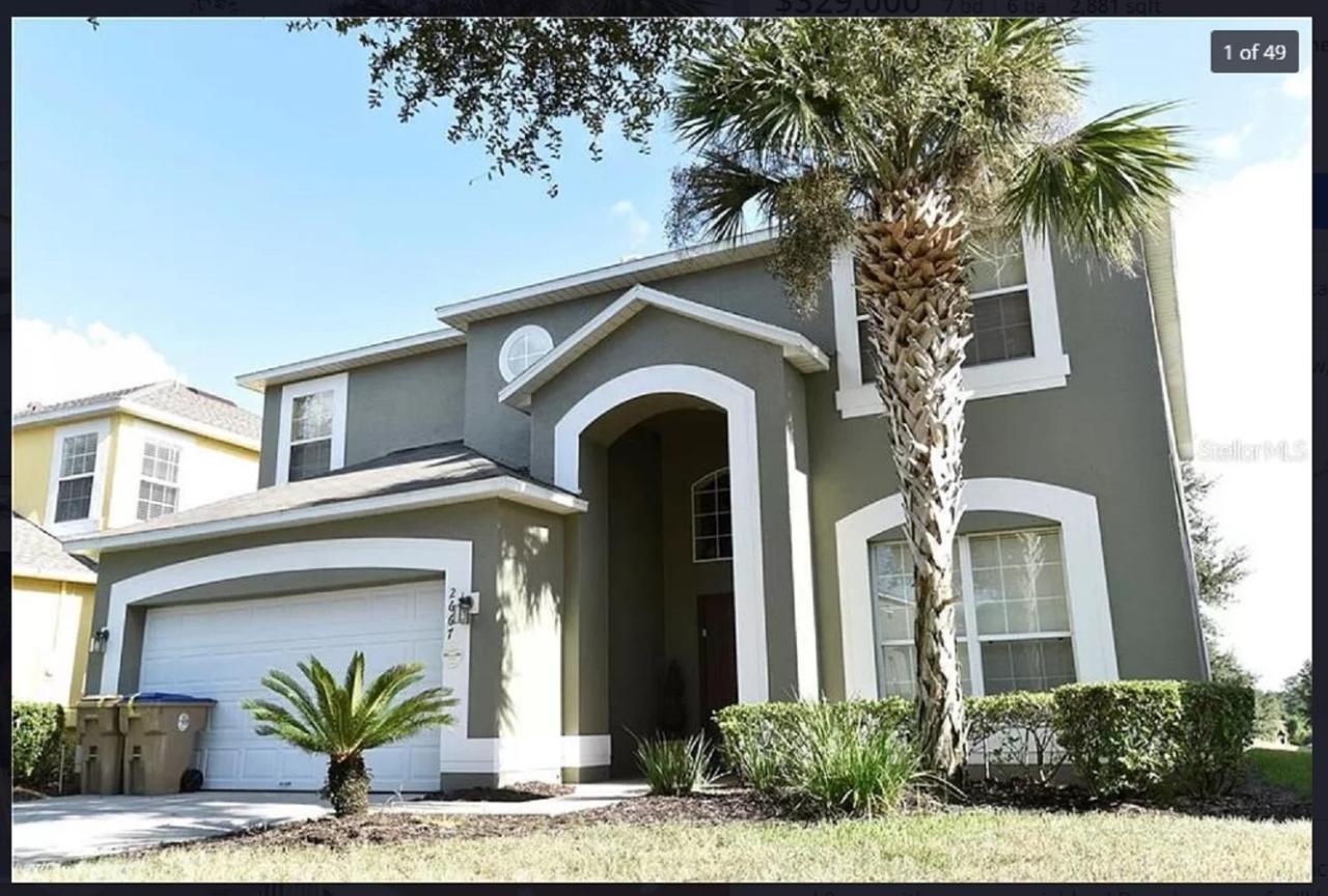 7 Bedroom, 6 Bath And Pool Near Disney In Emerald Island 4 King Master Suites Kissimmee Buitenkant foto