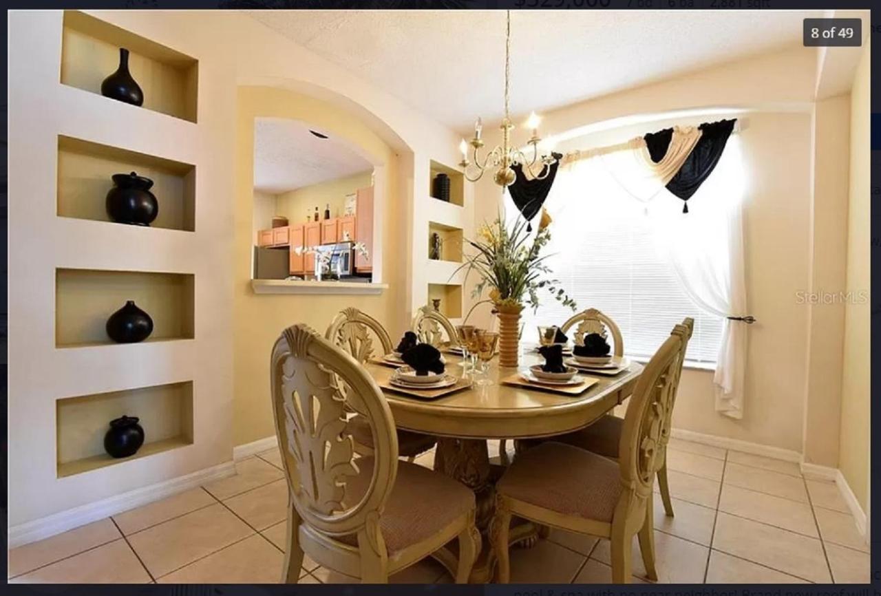 7 Bedroom, 6 Bath And Pool Near Disney In Emerald Island 4 King Master Suites Kissimmee Buitenkant foto