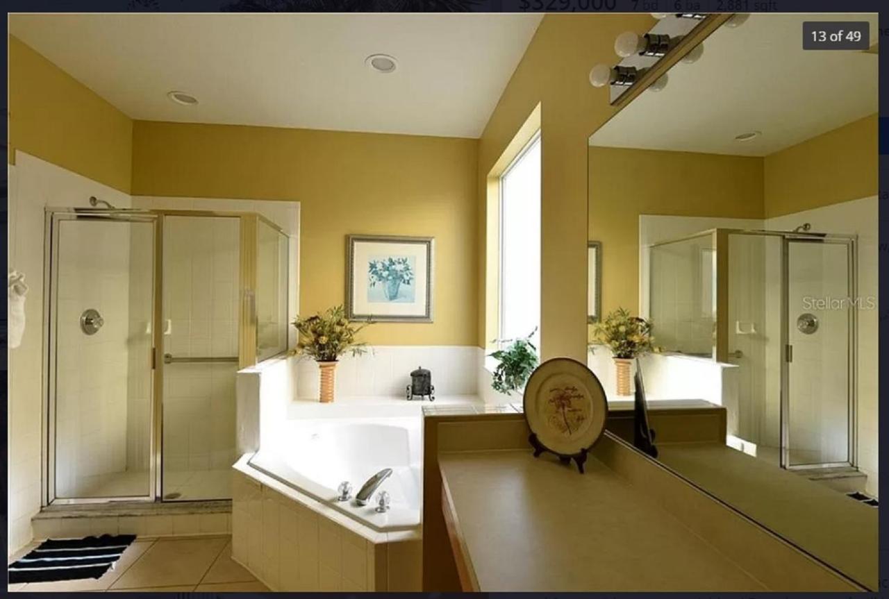 7 Bedroom, 6 Bath And Pool Near Disney In Emerald Island 4 King Master Suites Kissimmee Buitenkant foto